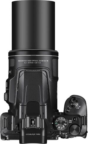 Nikon COOLPIX P950 Digital Camera with NIKKOR 24-2000mm Lens + 2PC 64GB Memory + Extra Battery + Remote Control + Filters + LED Light + Spider Tripod + More (27pc Bundle) (Renewed) in Saudi Arabia