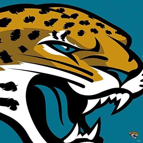 ملصق Skinit المخصص للألعاب متوافق مع وحدة تحكم PS4 - تصميم شعار كبير مرخص رسميًا من NFL Jacksonville Jaguars in Kuwait