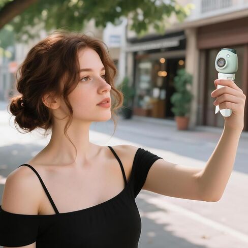 حامل ثلاثي عالمي صغير متوافق مع Instax PAL EVO 70 LOMO، ملحقات كاميرا فورية مع برغي 1/4 بوصة، مثبت حامل محمول مع أقدام مطاطية مضادة للانزلاق، فكرة للتصوير الفوتوغرافي المستقر (أبيض) in Kuwait
