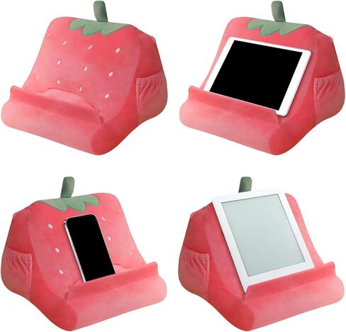 Versatile Tablet Stand Holder for Reading and Viewing Comfortably, Strawberry in Kuwait