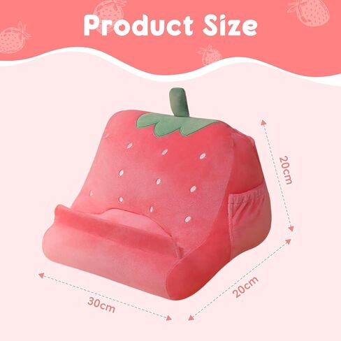 Versatile Tablet Stand Holder for Reading and Viewing Comfortably, Strawberry in Kuwait