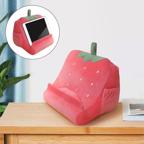Versatile Tablet Stand Holder for Reading and Viewing Comfortably, Strawberry in Kuwait