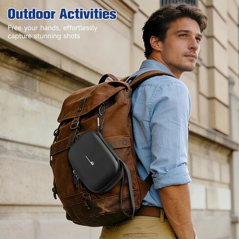 حقيبة حمل لجهاز Insta360 Ace Pro 2 Xplore Grip Pro مجموعة حقيبة محمولة للسفر ذات هيكل صلب لتخزين بطاريتين (حافظة Xplore Grip Pro) in Kuwait