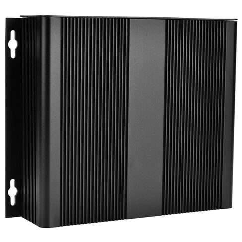 Aluminum Alloy Electronic Case Enclosure Box Durable Protective Cover for Printed Circuit Board PCB Projects Sandblasted Oxidized Black 48 x 204 x 160mm with Screws Kit in Saudi Arabia