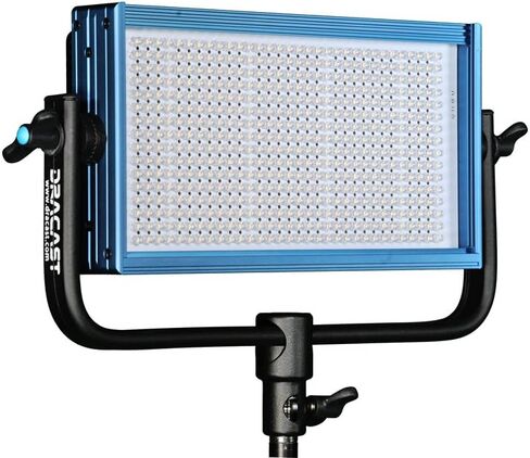 طقم المقابلة من سلسلة Dracast Pro - طقم إضاءة LED ثنائي اللون 3 مع توافق مع بطارية حامل ذهبي in Saudi Arabia