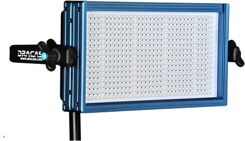 طقم المقابلة من سلسلة Dracast Pro - طقم إضاءة LED ثنائي اللون 3 مع توافق مع بطارية حامل ذهبي in Saudi Arabia