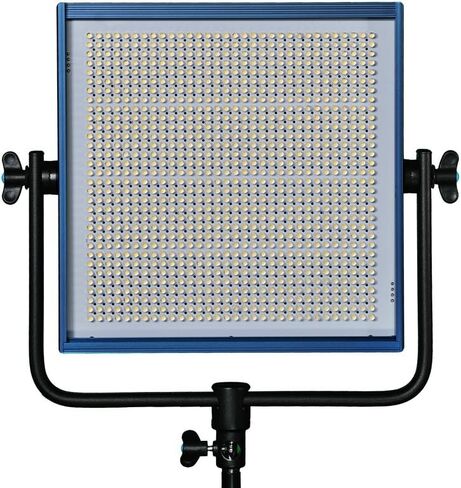 مجموعة غرفة الأخبار من سلسلة Dracast Plus - طقم إضاءة LED 3 ثنائي اللون مع حامل على شكل V وبطارية ذهبية اللون in Saudi Arabia
