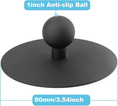 Adhesive Dash Mount for RAM - 3.5" (9cm) Metal Base with 1-Inch Ball | Anti-Slip Design | for RAM B Size & All 1-Inch Ball Accessories in Saudi Arabia
