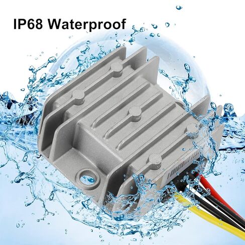 Artudatech Step Down DC/DC Buck Converter 12V/24V to 7.5V 10A Waterproof Regulator Power Module in Saudi Arabia