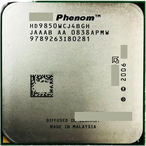 ph X4 9850 2.5 GHz 95W Quad-Core CPU Processor HD9850WCJ4BGH/HD985BWCJ4BGH Socket AM2 in Saudi Arabia