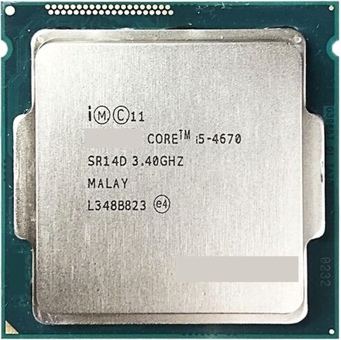c I5-4670 I5 4670 3.4 GHz Quad-Core CPU Processor 6M 84W LGA 1150 in Saudi Arabia
