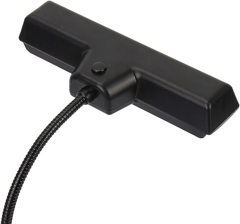 Portable LED On Light, Flexible Gooseneck Reading Lamp with USB Charging and AAA Battery Power, for Music Stand Workbench Night Reading in Saudi Arabia