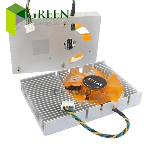 POWERLOGIC PLD5010S12L 83x54x12mm 43mmHolePitch مروحة تبريد لبطاقة الرسومات Thoirtex 9400GT GT210 GT520 مع مبددات حرارة 12 فولت 0.1 أمبير لاستبدال OEM الجديد 2026 عالي لمكونات إلكترونية موثوقة in Kuwait