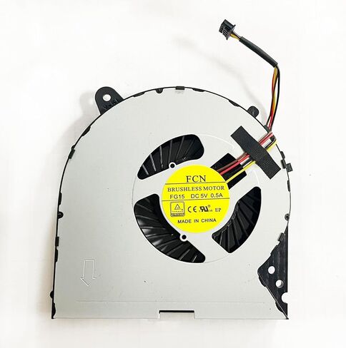 Fleshy Leaf Replacement CPU Cooling Fan for Lenovo Ideapad Y700 Y700-15ISK Y700-15ACZ Series MF75100V1-C010-S9A 5F10K25525 DC28000CRF0 in Saudi Arabia