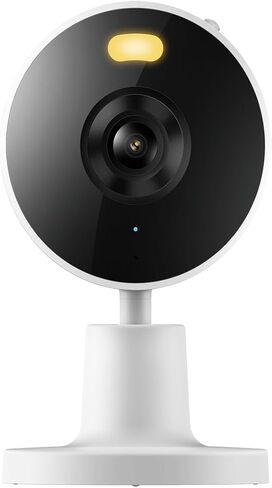 XIAOMI Smart Camera C100, 2K/3MP Indoor Security Camera with Active Physical Lens Shield, AI Human/Baby Cry Detection, Full-Color Night Vision, Wi-Fi 6, Compatible with Alexa & Google Assistant in Saudi Arabia