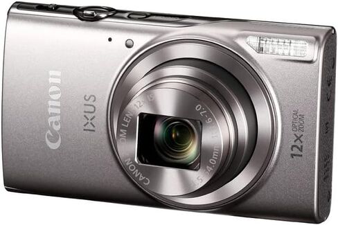 كاميرا Canon IXUS 285 HS A (Powershot Elph 360 HS A) الرقمية (فضية) (متجددة) in Saudi Arabia