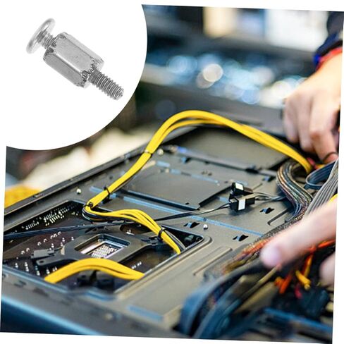 Operitacx 20 قطعة M.2 طقم براغي تثبيت SSD برأس سداسي مع صواميل لتركيب وإصلاح اللوحة الأم للكمبيوتر SSD in Kuwait