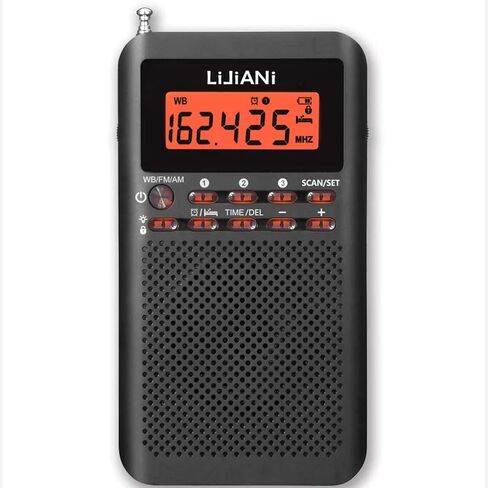 NOAA Weather Radio Portable AM FM Battery Operated in Kuwait
