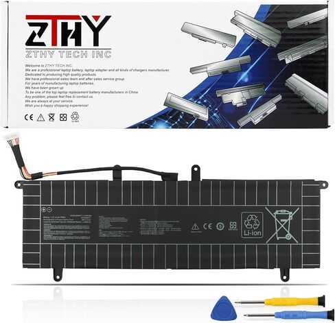 ZTHY C41N2004 Laptop Battery Replacement for Asus ZenBook Duo 14 UX482E UX482EA UX482EAR UX482EG UX482EGR UX482EA-HY006T UX482EA-HY777TS UX482EG-HY016R UX482EAR-DH71T UX482EGR-HY361W Series 15.4V 70Wh in Saudi Arabia