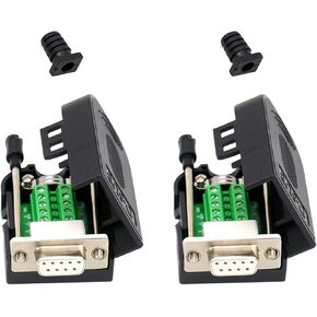 DB9pin RS232 Adapters Set 9Pin Module Connectors for Instrument PVC Housing Terminals Connectors in Saudi Arabia