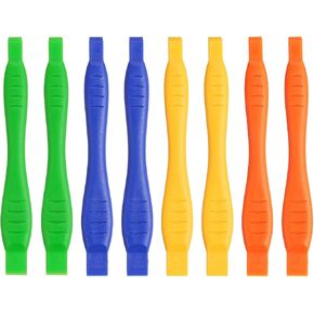 أداة Spudger Pry مقاس 12 × 120 مم من PATIKIL، مجموعة أدوات إصلاح حدق بلاستيكية ذات نهايتين مزدوجتين للهواتف المحمولة الذكية والكمبيوتر اللوحي والكمبيوتر المحمول وأجهزة الألعاب الإلكترونية، 4 ألوان in Kuwait