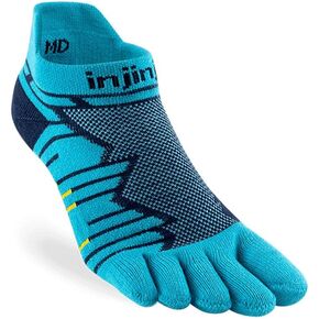 injinji Men's Run Midweight No Show Toesocks in Kuwait