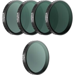 مجموعة مرشحات Freewell ND8/PL، ND16/PL، ND32/PL، ND64/PL وCPL المتوافقة مع Osmo Action 6 in Kuwait