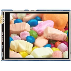 2.8inch Resistive Touch Display Module for Raspberry Pi Pico 262K Colors 320×240 Pixels SPI Interface Controller XPT2046 ST7789 Driver @XYGStudy (Pico-ResTouch-LCD-2.8) in Saudi Arabia