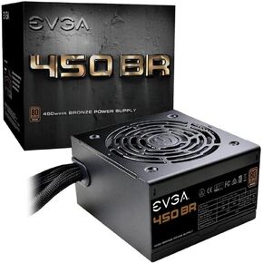 EVGA 100-BR-0450-K1 450 BR, 80+ BRONZE 450W, 3 Year Warranty, Power Supply in Kuwait