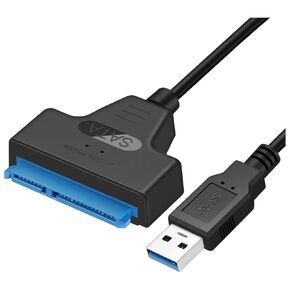 محول يصل إلى 6 جيجابت في الثانية من Sata إلى USpB 3.0 لملحقات الكمبيوتر المحمول مقاس 2.5 بوصة محرك الأقراص الصلبة SSD الخارجي وكابل 22 دبوس وكابلات الكمبيوتر in Kuwait