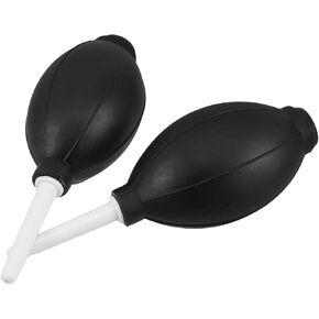 HOMSFOU 2pcs Rubber Air Blower Bulbs Mini Hand Blower for Camera Lens and Computer Dust Removal Accessories White Handle for Electronics Cleaning in Saudi Arabia