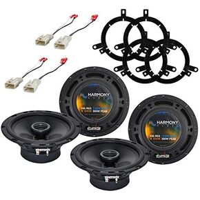 Harmony Audio HA-R65 Bundle Compatible with Toyota Sequoia 2003-2007 HA-728104 Speaker Adapter Harness HA-823412 Adapter Kit Factory Speaker Replacement in Kuwait