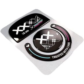 مزلجات أقدام الماوس من MOSHOU لفأرة الألعاب اللاسلكية Logitech G Pro X Superlight، أقدام ماوس زجاجية مصقولة عالية الجودة خالية من العيوب، اختيار سيد الألعاب فائق النعومة والمتانة in Kuwait