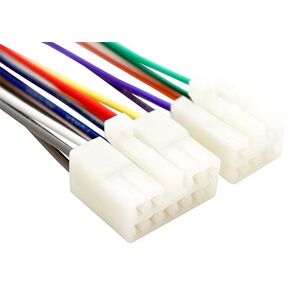Harmony Audio HA-711761 Compatible with Toyota Tacoma 1995-2015 Factory Radio OEM Original Stereo Wire Harness Plug in Kuwait