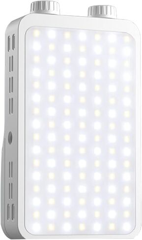 مصباح فيديو LED محمول بقدرة 40 وات، CRI 95+ 3000-7000K LED ضوء كاميرا قوي، إضاءة تصوير فوتوغرافي بقدرة 3000 مللي أمبير في الساعة مع CRI عالي، مثالي لمدونات الفيديو والتصوير الفوتوغرافي ومؤتمرات الفيديو in Kuwait