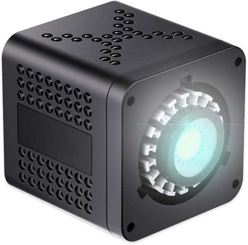 مصابيح فيديو Fabater RGB، إضاءة تصوير فوتوغرافي LED محمولة مع حامل حذاء بارد، 2500K-6500K قابلة للتعتيم، لون قابل للتعديل، 20 مشهد، مصباح يدوي محمول قابل لإعادة الشحن للصور in Kuwait