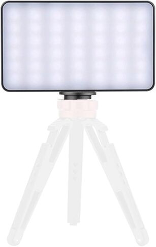 مصباح فيديو RGB LED مع 140 خرزة وCRI>95، مصباح كاميرا LED مع بطارية 3000 مللي أمبير في الساعة، 2500K-9500K، وضع HSI و31 FX، حذاء بارد وحامل 1/4 بوصة لهاتف الكاميرا in Kuwait