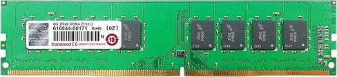 Transcend 16GB DDR4 RAM، 3200MHz (أو 2666MHz أو 2400MHz) ذاكرة سطح المكتب UDIMM، متوافقة مع وحدة ذاكرة الكمبيوتر Intel & AMD Ryzen، PC4-25600، 2Rx8 1Gx8 CL22 1.2V 288 Pin ذاكرة سطح المكتب غير المخزنة in Kuwait
