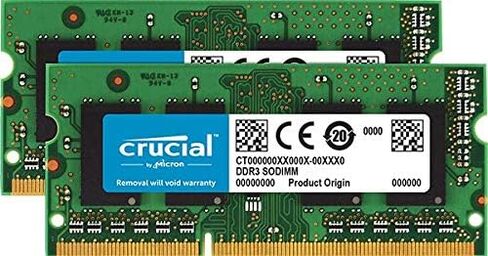 Crucial 8GB Kit (4GBx2) Upgrade for a Lenovo ThinkPad T410 Series System (DDR3 PC3-12800, Non-ECC,) in Saudi Arabia