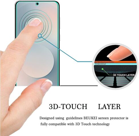 (4 Pack) Compatible for Samsung Galaxy S25 FE 5G / Galaxy S25 FE [FE Model Only] Screen Protector Tempered Glass,Touch Sensitive, 9H Hardness (For Galaxy S25 FE) in Saudi Arabia