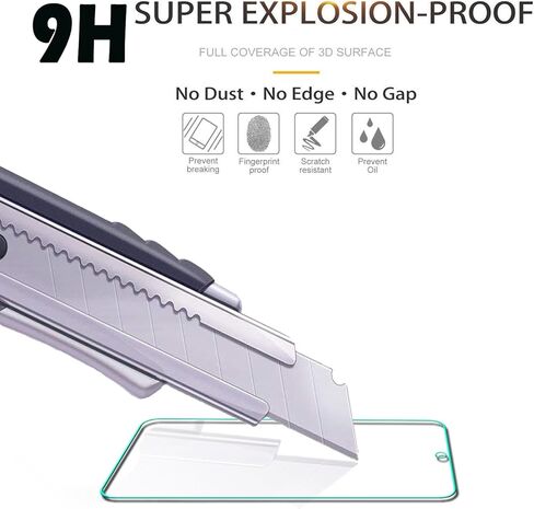 (4 Pack) Compatible for Samsung Galaxy S25 FE 5G / Galaxy S25 FE [FE Model Only] Screen Protector Tempered Glass,Touch Sensitive, 9H Hardness (For Galaxy S25 FE) in Saudi Arabia