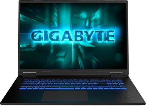 كمبيوتر محمول للألعاب GIGABYTE Gaming A18 - 165 هرتز 2560x1600 WQXGA - NVIDIA GeForce RTX 5060 - AMD Ryzen 7 260-1 تيرابايت SSD مع ذاكرة الوصول العشوائي DDR5 سعة 32 جيجابايت - Windows 11 Home - أسود فولاذي in Kuwait
