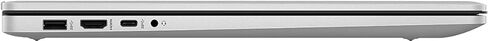 HP 17.3" Full HD Laptop, AMD Ryzen 5 5500U (Beat i5-10500), 8GB RAM, 512GB NVMe SSD, USB-C, Fingerprint, HDMI, Webcam, WiFi, Windows 10 Home in S Mode, Natural Silver in Saudi Arabia