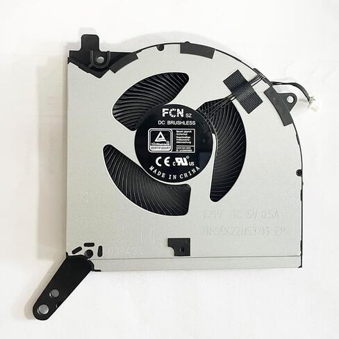 Fleshy Leaf CPU+GPU Cooling Fan Replacement for Lenovo Legion Y7000P R7000P R7000 15ARH7 15IAH7 2022 2022H Series DFS5K22305283A FPPD DFS5K22115371G FPPF DC5V in Saudi Arabia