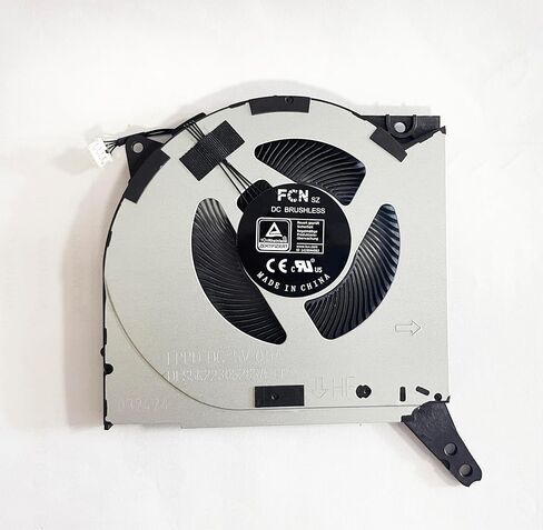 Fleshy Leaf CPU+GPU Cooling Fan Replacement for Lenovo Legion Y7000P R7000P R7000 15ARH7 15IAH7 2022 2022H Series DFS5K22305283A FPPD DFS5K22115371G FPPF DC5V in Saudi Arabia