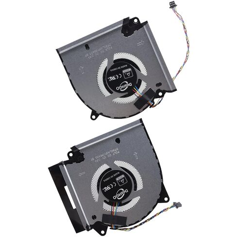 Deal4GO 12V CPU GPU Graphics Cooling Fan kit Replacement for ASUS ROG G17 G713 G713PI G713PV G713PU G713PI-DS94 with RTX 4070 4060 2023 in Saudi Arabia