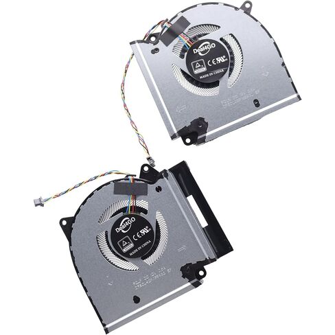 Deal4GO 12V CPU GPU Graphics Cooling Fan kit Replacement for ASUS ROG G17 G713 G713PI G713PV G713PU G713PI-DS94 with RTX 4070 4060 2023 in Saudi Arabia
