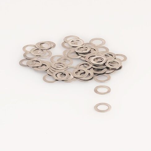 250PCS M3x5mm Steel Shim Set for Airsoft AEG Ver.2/3/7 Gearboxes (0.1mm, 0.2mm, 0.3mm, 0.5mm Thickness) in Kuwait