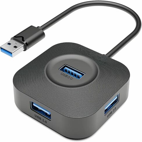 USB 3.0 Hub, 4 Ports USB A Splitter Ultra Compact in Saudi Arabia