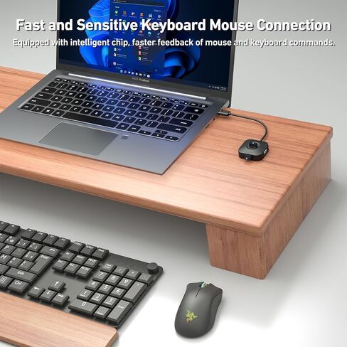 USB 3.0 Hub, 4 Ports USB A Splitter Ultra Compact in Saudi Arabia
